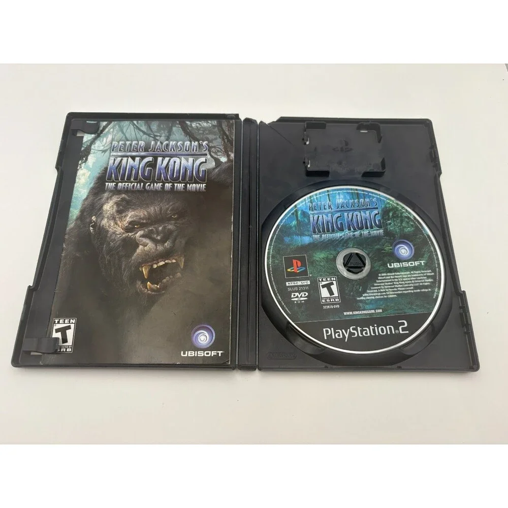 Peter Jackson's King Kong: The Official Game of the Movie PlayStation 2 PS2 CIB